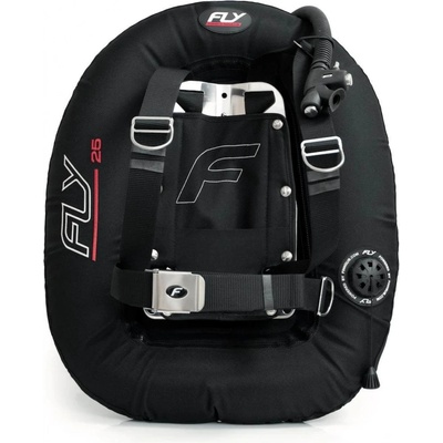 Finsub FLY SET 25D DIR ALU/SS Backplate Hliník – Zboží Dáma