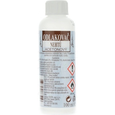 CHOPA Odlakovač na nechty bezacetonový 100 ml