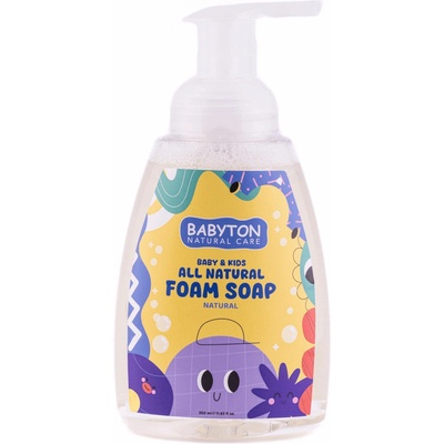 Babyton Přírodní pěnové mýdlo na ruce Natural 350 ml