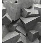 DIMEX ART Флизелинов фототапет 3d бетонни блокове 225 x 250 см