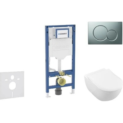 Geberit Duofix s tlačidlom Sigma01 SANI11CK2110