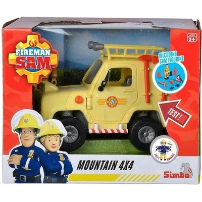 Simba 109251072038 Požiarnik Sam Záchranný džíp 4x4 Mountain Guard s figúrkou Sama