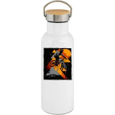 123TRIKO termoska Abstraktní horské kolo 500 ml rybaření