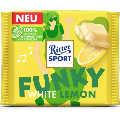 Ritter Sport Funky White Lemon 100 g