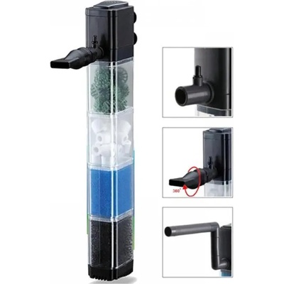 SOBO Вътрешен филтър за аквариум Sobo 1500 литра /час (FH-1904)