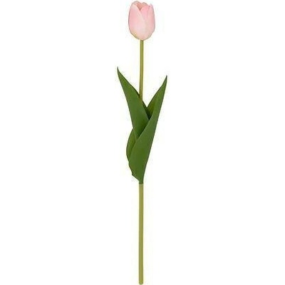 Umělý růžový tulipán Atmosphera 48 cm realistická moderní květina do vázy do obýváku