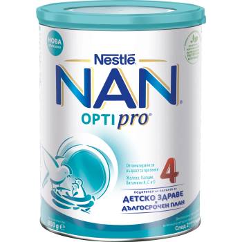 Nestle Млечна напитка на прах Nestle Nan - Optipro 4, опаковка 800 g (12557601)