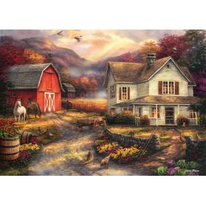 Grafika Art Puzzle - Puzzle Pinson: Relaxing on the Farm III - 1 000 piese