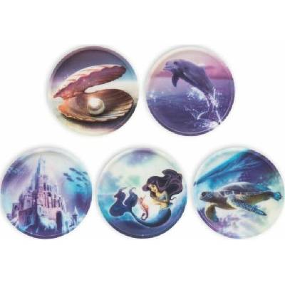 Sada ozdôb na batoh Ergobag Kletties Set - Mermaids uni