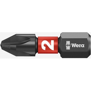 Wera Бит PH 2 x25мм, 851/1 IMP DC Impaktor - W057616 (W057616)