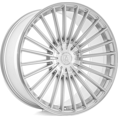 AXE EX50 9x22 5x118 ET39 gloss silver polished