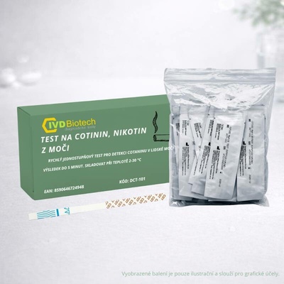 AllTest test na cotinin/nikotin z moči 50 ks
