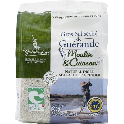 Le Guérandais Rýdza Keltská soľ - pravý originál - hrubá suchá 500 g