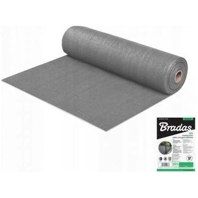 Bradas Stínící zahradní tkanina na pletivo 95%, 1.2x10m, 160g/m², šedá BR-AS-CO16012010GY