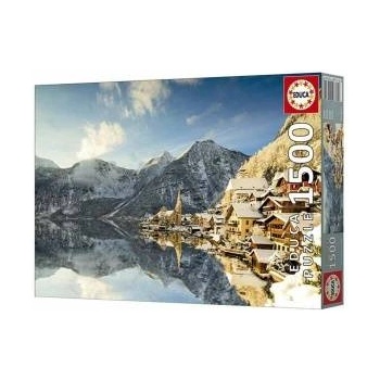 Educa Пъзел Educa Winter in Hallstatt, Austria 1500 Части