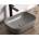 Inter Ceramic ПОРЦЕЛАНОВ УМИВАЛНИК ICB 887 ВЪРХУ ПЛОТ СИВ МАТ 45.5x32.5x13.5см (ICB 887 GRAY)