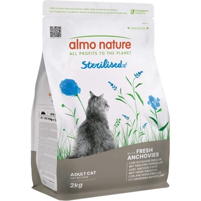 Almo Nature Holistic Sterilised Ančovičky 2 kg