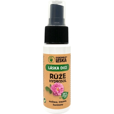 Dokonalá Láska LÁSKA D02 Růže hydrosol 50 ml