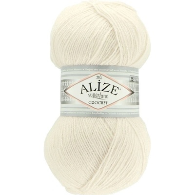 Alize Superlana Tig 599 krémová