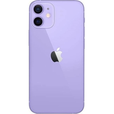 Kryt Apple iPhone 12 zadní + střední fialový