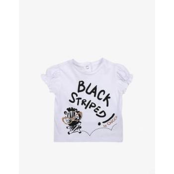 Chicco Girls Knitted Tee White Printed