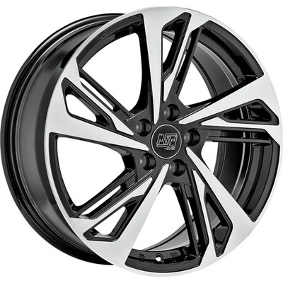 MSW 60 7.5x17 5x112 ET38 black polished