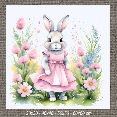 Obraz ZAJAČICA f 40x40 cm