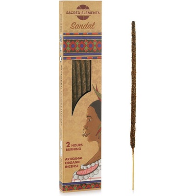 Hem Vonné tyčinky Sacred Elements Sandal Santalové dřevo 10 ks