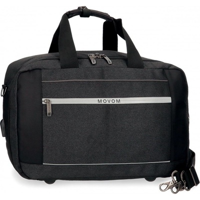 JOUMMA BAGS MOVOM Trimmed Black 40x20x25cm 5173822