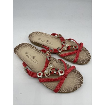 Baolikang dámské pantofle červené