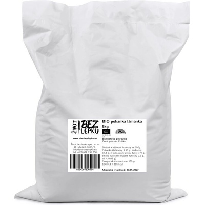 Život bez lepku BIO Pohanka lámanka 5 kg