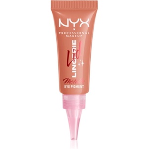 NYX Cosmetics Lid Lingerie кремави сенки са очи цвят Gold String 6ml