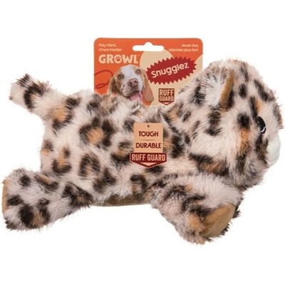 Growl Snugglez Larry the leopard 20 cm