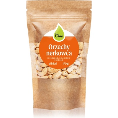 Olini Kešu orechy 170 g prírodné kešu orechy
