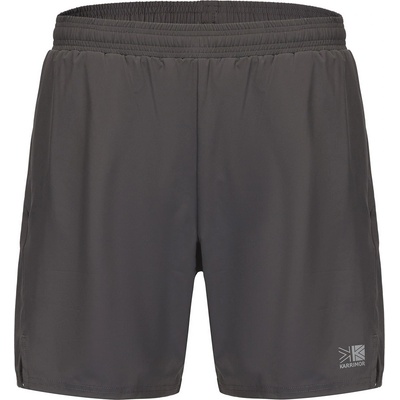 Karrimor Мъжки къси панталони Karrimor 2 in 1 Running Shorts Mens - Charcoal