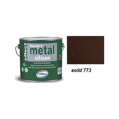 Vitex Heavy Metal Silicon Effect - štrukturálna kováčska farba 773 Solid 0,75L 0575