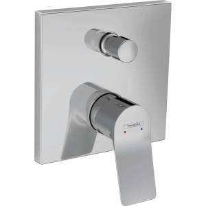 Hansgrohe Vivenis - Скрита смесителна батерия за вана, 2 изхода, хром 75416000 (75416000)