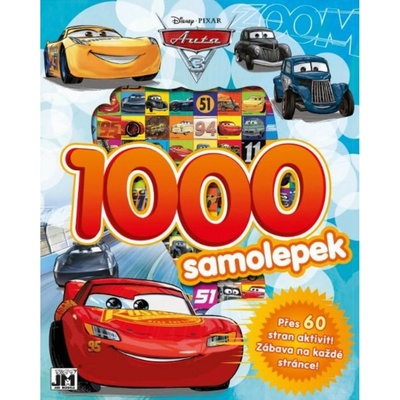 1000 samolepek Auta 3