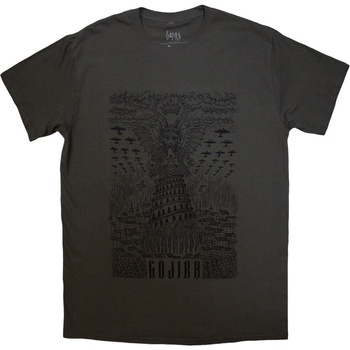 Gojira Риза Demon Village Unisex Charcoal Grey XL (GOJTS10MC04)