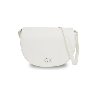 Calvin Klein Дамска чанта Ck Daily Saddle Bag Pebble K60K611679 Бял (Ck Daily Saddle Bag Pebble K60K611679)