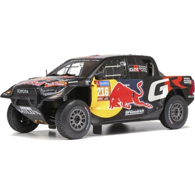 Ixo Toyota GR DKR Hilux 216 Quintero/Zenz Dakar 2024 Models 1:18