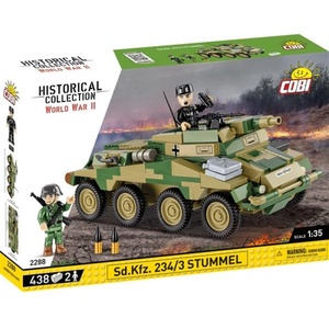 COBI II WW Sd. Kfz 234/3 Stummel, 1: 35, 438 к, 2 ф (COBI-2288)