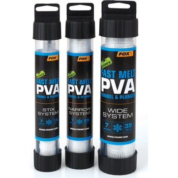 Fox PVA tubus Edges Fast Melt PVA Mesh system 25 mm Narrow 7 m