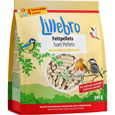 Lillebro tukové peletky s hmyzem - 500 g