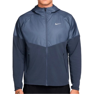 Nike Мъжко яке за бягане Nike Miler Therma-Fit Repel Winterized Running Jacket - Thunder Blue / Reflective Silver - размер XXL (028-0820-0215)