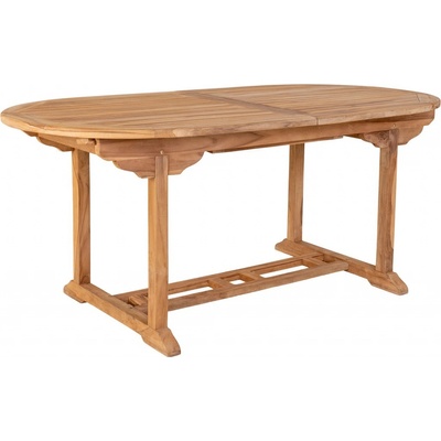 Norddan Dizajnový záhradný stôl Risha 180-240 cm teak