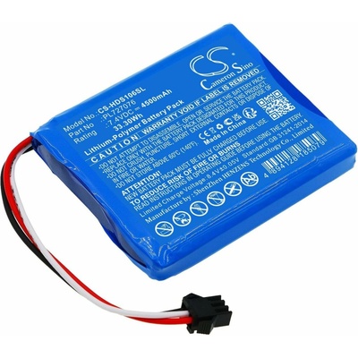 Baterie pro Hantek DSO-1062B, DSO-1202B, DSO-1202S, 4500mAh, Li-Pol, 7.4V, PL727076, HQ