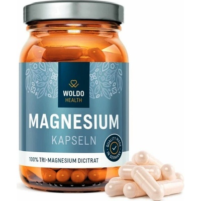 Woldo Hořčík Tri-Magnesium Dicitrát 120 kapsúl