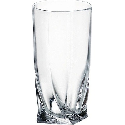 Crystal Bohemia Sklenice QUADRO 6 x 350 ml