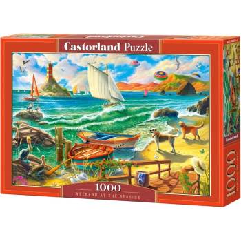 Castorland Пъзел Castorland от 1000 части - Уикенд на морския бряг (C-104895-2)